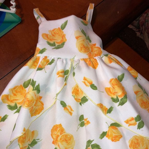 OKIE DOKIE DRESS BLOOMER, HAT PRETTY NEW MADE USA